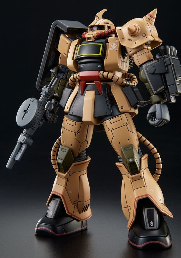 MS-06D Zaku Desert Type, Kidou Senshi Gundam: The Origin MSD, Bandai Spirits, Model Kit, 1/144